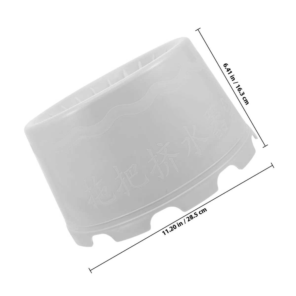 Cubo De Fregona Portátil Hogar 1 Unidad Plástico Resistente con Orificios De Drenaje Diseño Ergonómico Limpieza y Escurrido Fácil Fregado Doméstico Uso
