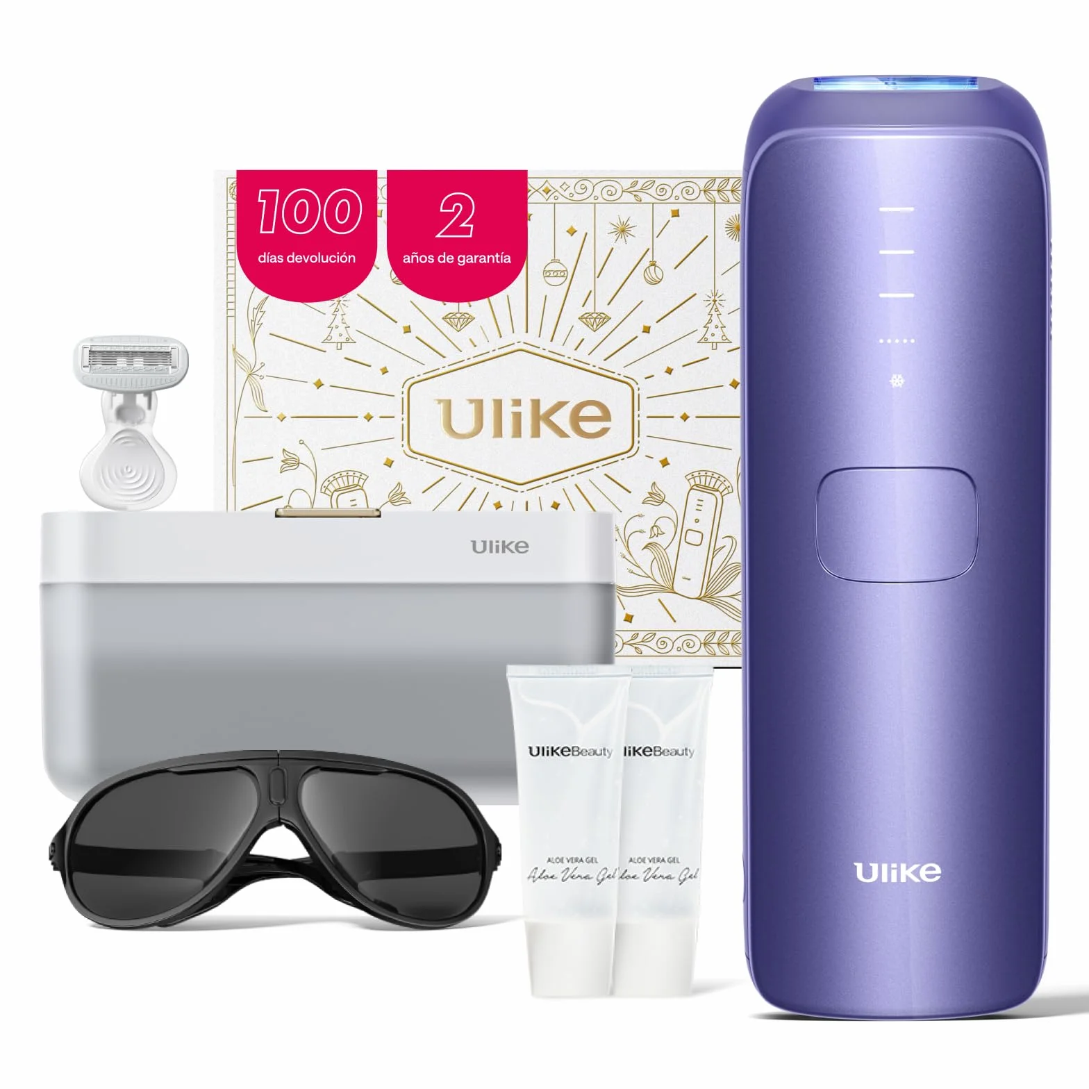 Ulike Air 3 Deluxe Depiladora Luz Pulsada para Mujer y Hombre con Esterilizador UV
