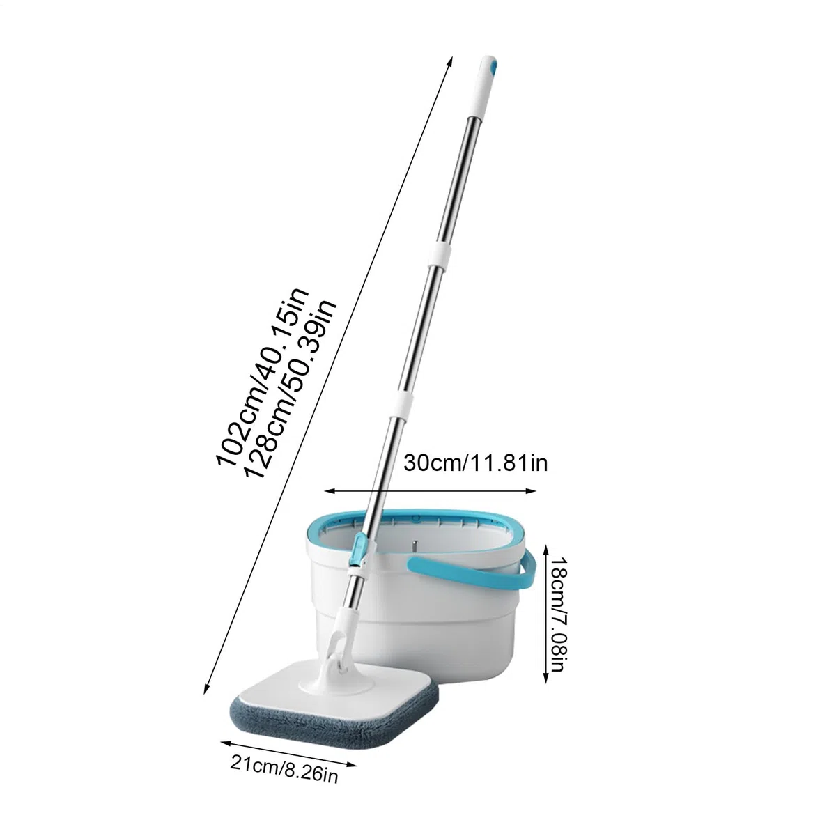 Juego de Fregona de Suelos y Cubo Utensilios De Limpieza Del Hogar Para | Juego De Fregona Y Cubo Para Limpieza De Suelos Para Dormitorio, Comedor, Cocina, Baño, Estudio Y Para Suelos De
