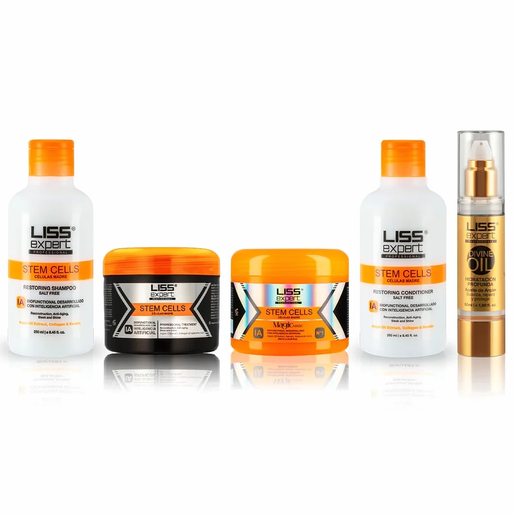 Liss Expert Professional Sistema Restauración Capilar Kit Completo