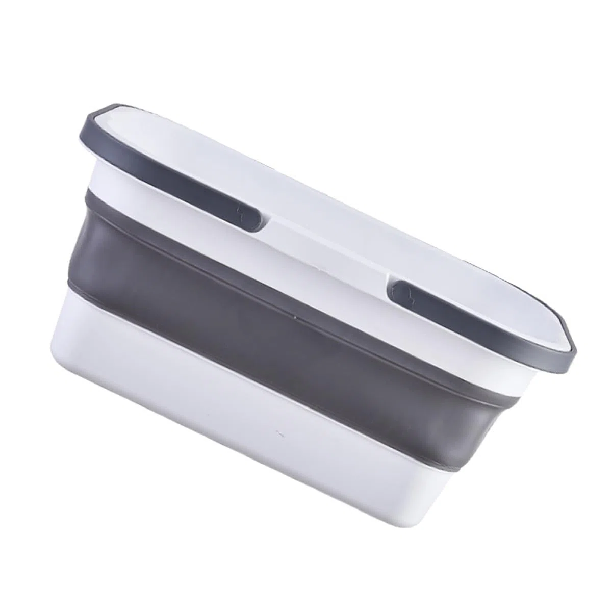 Balde Plegable de Plástico de 15l con Asa Resistente para Lavar Trapeador, Portátil y Multifuncional Adecuado para Coche y Senderismo