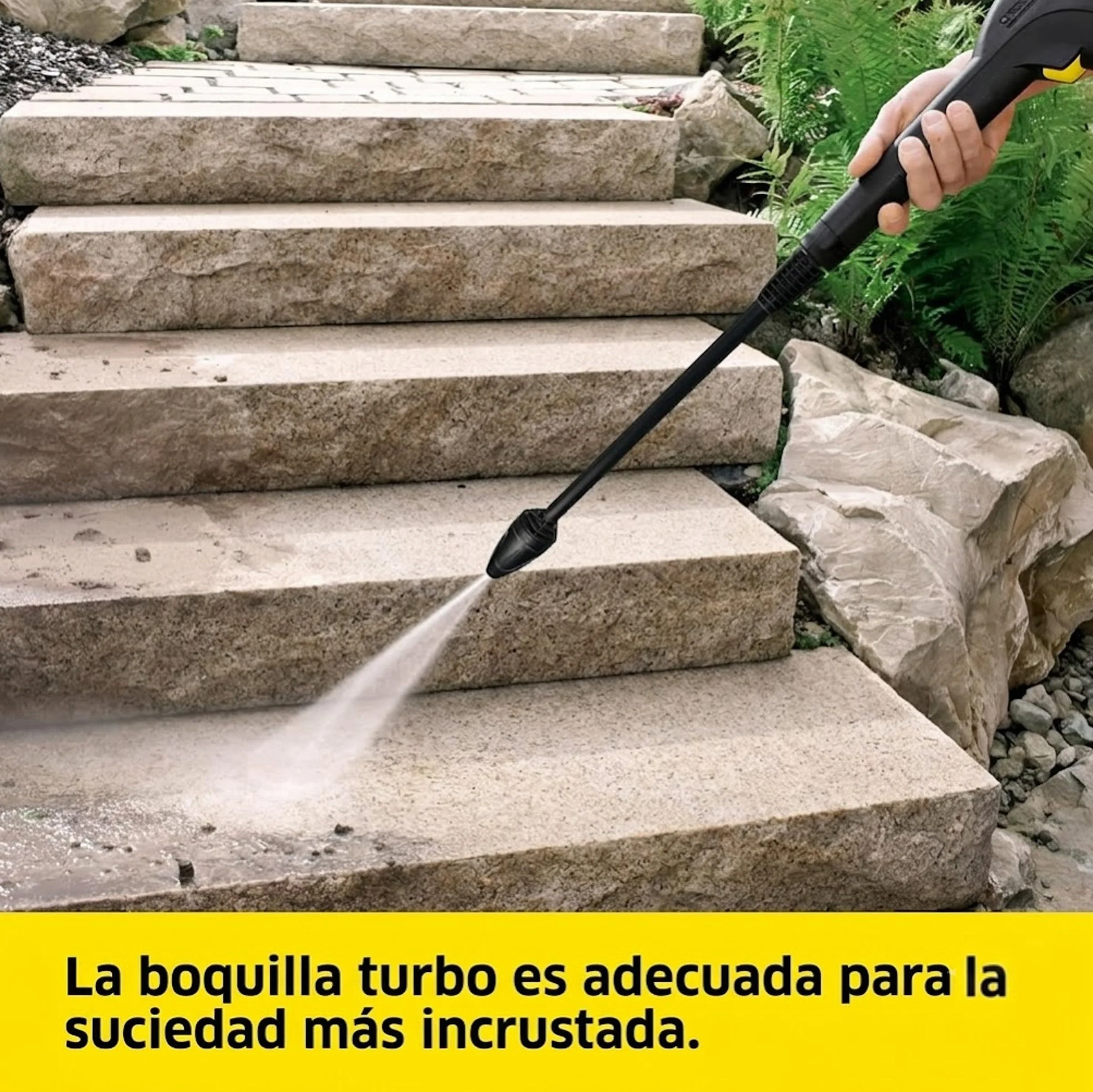 Kärcher Hidrolimpiadora K 3, 120 Bar, 380 l/h, 25 m²/h, Filtro de Agua, Manguera Pistola Alta Presión, Boquilla Turbo