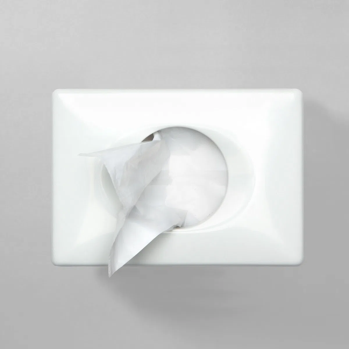 SCA Tork 566000 - Dispensador de bolsas higiénicas (8 unidades), color blanco