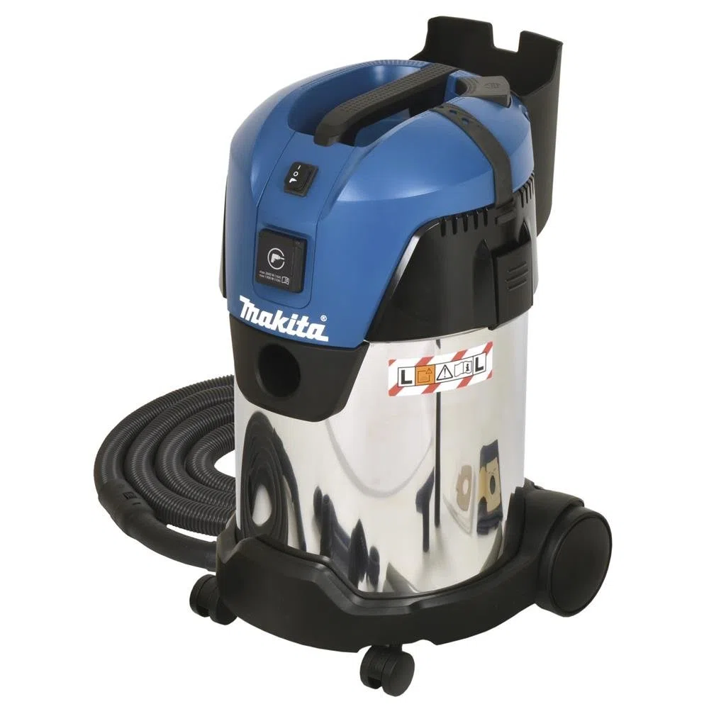 Makita VC3011L Aspirador 30L 1000W Azul Plateado