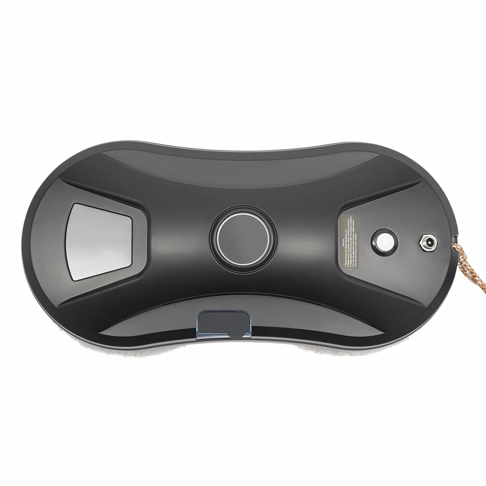 Robot inteligente de limpieza de ventanas con 2800 Pa succión y cuerda de seguridad | Incluye control remoto y 10 almohadillas de limpieza | Navegación automática para limpieza profunda de superficies