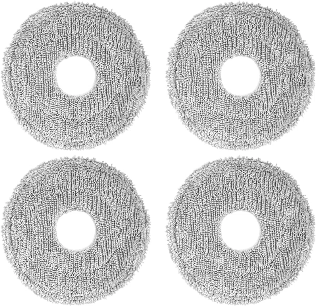 DREAME Almohadillas de fregona compatibles con X40 Ultra/L10s Ultra/L10s Pro Ultra/L10s Plus/L10s Pro Gen 2/L40 Ultra/L30 Ultra/X30 Ultra/L20 Ultra/L40 Ultra/L10s Ultra Gen2/X40 Master, almohadillas