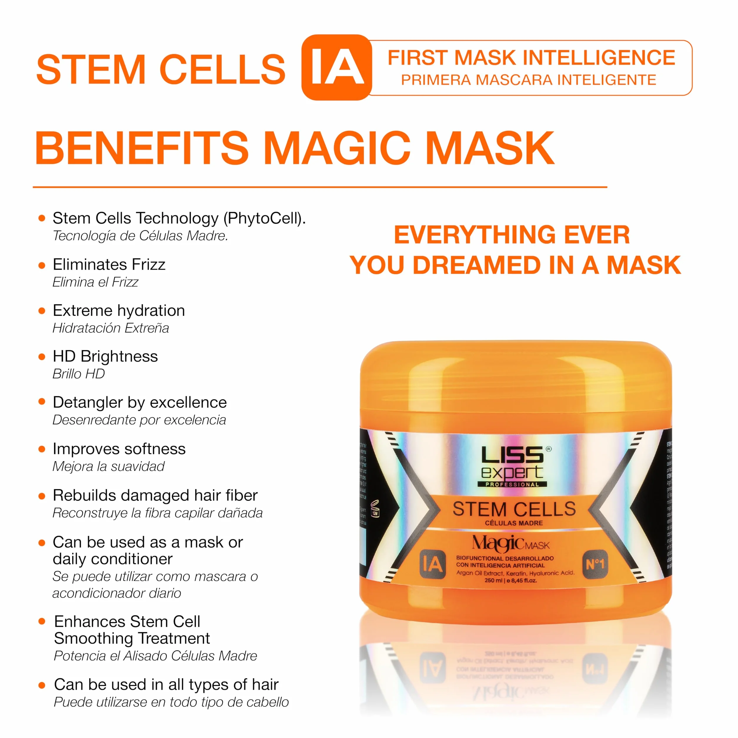 Liss Expert Professional Sistema Restauración Capilar Kit Completo