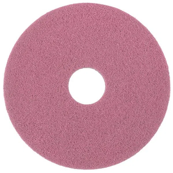Diversey DD7524563 TASKI Twister Intellipad Almohadilla de limpieza para máquinas de piso con revestimiento de diamante, suelos de alto tráfico, fabricada en Estados Unidos, rosa, 28 pulgadas (paquete