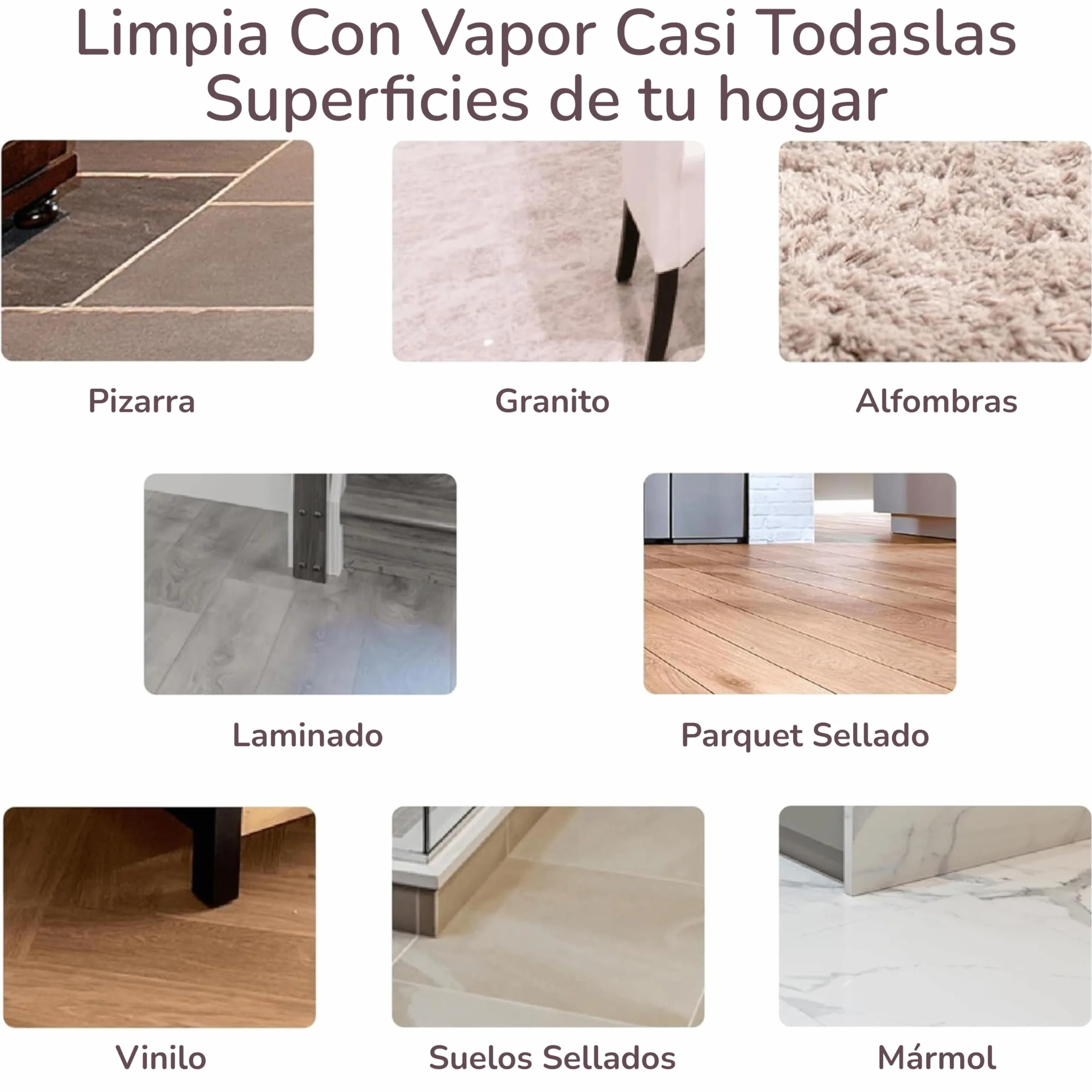 H2O X5+ Mopa a Vapor 5 en 1 & Limpiador de Mano – Limpieza de Suelos, Alfombras, Ventanas y Tapicería – 1500 W, Calentamiento Rápido env. 15 Seg. (Negro)